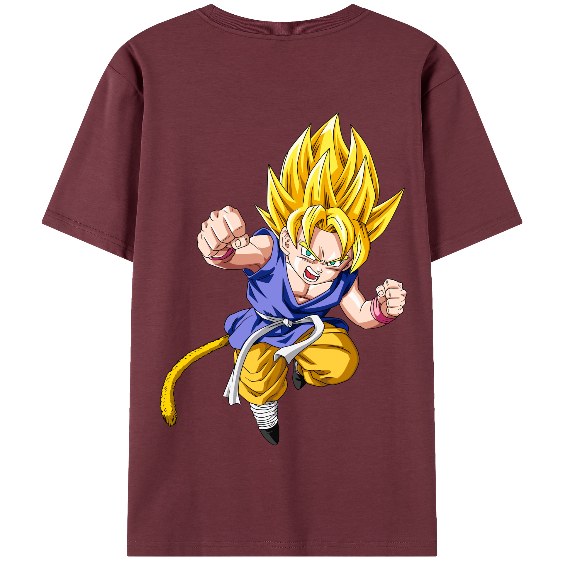 （画像用） ドラゴンボール ベジット DRAGON BALL Vegetto 綿100％半袖Tシャツ（背面プリント）